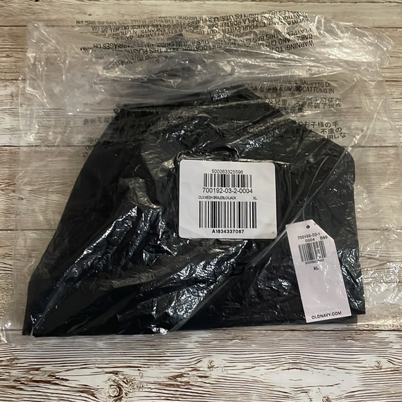 🆕 Old Navy Women’s Mesh V-Neck Bralette Top Bralette Bra Black XL 38DD 40D 40DD - Picture 10 of 14
